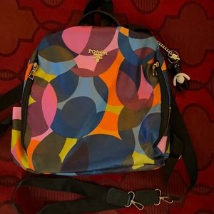 Multicolored backpack